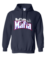 BUFFALO MAFIA - Classic Football Godfather's Hand Hooded Sweatshirt