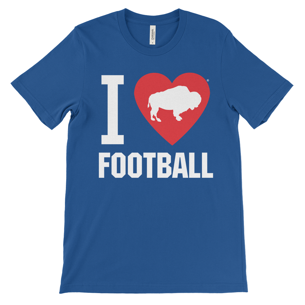 I love buffalo football clearance shirt