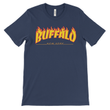 FLAMING BUFFALO NEW YORK "retro sk8" - T-shirt