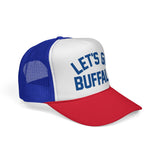 LET'S GO BUFFALO - NY 716 City Fan Pride Retro Hometown Mesh Trucker Hat