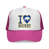 I LOVE HOCKEY - Celebrate Buffalo ORIGINAL  NY 716 City Pride Mesh Trucker Cap