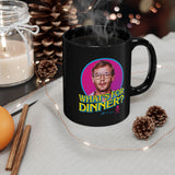 WHAT'S FOR DINNER? foodie Dahmer mugshot - 11oz mug