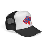 LET'S GO BUFFALO - Retro Sports Fan Throwback Football colors Mesh Trucker Cap