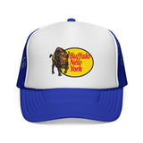BUFFALO NEW YORK - Pro Shop charging bison  fishing hunting mesh Trucker Cap