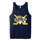 LET'S GO BUFFALO -  retro fan hometown crossed hockey sticks Tank Top T-shirt