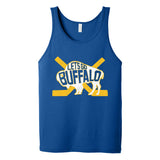 LET'S GO BUFFALO -  retro fan hometown crossed hockey sticks Tank Top T-shirt