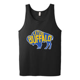 LET'S GO BUFFALO - Retro Sports Throwback Hockey fan colors Tank Top T-shirt