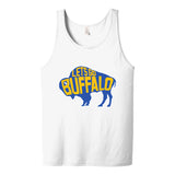 LET'S GO BUFFALO - Retro Sports Throwback Hockey fan colors Tank Top T-shirt