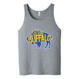 LET'S GO BUFFALO - Retro Sports Throwback Hockey fan colors Tank Top T-shirt