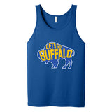 LET'S GO BUFFALO - Retro Sports Throwback Hockey fan colors Tank Top T-shirt