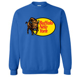 BUFFALO NEW YORK - Pro Shop Fishing Hunting Outdoors Crewneck Sweatshirt