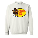 BUFFALO NEW YORK - Pro Shop Fishing Hunting Outdoors Crewneck Sweatshirt