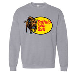 BUFFALO NEW YORK - Pro Shop Fishing Hunting Outdoors Crewneck Sweatshirt