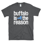 BUFFALO IS THE REASON - New York NY 716 city punk local support T-Shirt