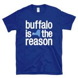 BUFFALO IS THE REASON - New York NY 716 city punk local support T-Shirt