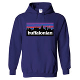 BUFFALONIAN - Buffalo NY skyline new york 716 bflo born home Hooded Sweatshirt