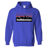BUFFALONIAN - Buffalo NY skyline new york 716 bflo born home Hooded Sweatshirt