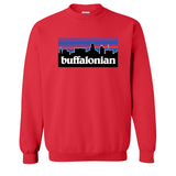 BUFFALONIAN - Buffalo NY skyline new york 716 bflo born home Crewneck Sweatshirt