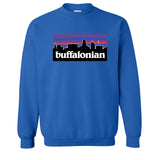 BUFFALONIAN - Buffalo NY skyline new york 716 bflo born home Crewneck Sweatshirt