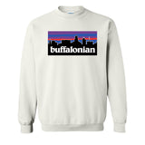 BUFFALONIAN - Buffalo NY skyline new york 716 bflo born home Crewneck Sweatshirt