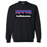 BUFFALONIAN - Buffalo NY skyline new york 716 bflo born home Crewneck Sweatshirt