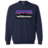BUFFALONIAN - Buffalo NY skyline new york 716 bflo born home Crewneck Sweatshirt