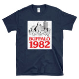 BUFFALO 1982 - NY New York BFLO skyline vintage retro style T-Shirt