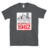 BUFFALO 1982 - NY New York BFLO skyline vintage retro style T-Shirt