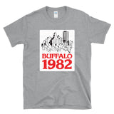BUFFALO 1982 - NY New York BFLO skyline vintage retro style T-Shirt