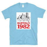 BUFFALO 1982 - NY New York BFLO skyline vintage retro style T-Shirt