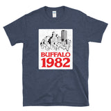 BUFFALO 1982 - NY New York BFLO skyline vintage retro style T-Shirt