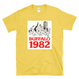 BUFFALO 1982 - NY New York BFLO skyline vintage retro style T-Shirt