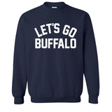 LET'S GO BUFFALO - retro athletic city pride 716 NY Crewneck Sweatshirt