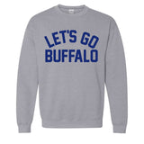 LET'S GO BUFFALO - retro athletic city pride 716 NY Crewneck Sweatshirt