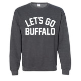LET'S GO BUFFALO - retro athletic city pride 716 NY Crewneck Sweatshirt