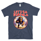 LET'S GO BUFFALO - Rock N Roll Bison Mafia Sports Heavy Metal Fan T-Shirt
