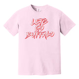 LET'S GO BUFFALO - retro ripping COMFORT COLORS T-shirt