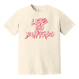 LET'S GO BUFFALO - retro ripping COMFORT COLORS T-shirt