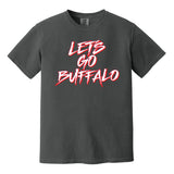LET'S GO BUFFALO - retro ripping COMFORT COLORS T-shirt