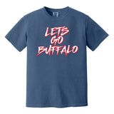LET'S GO BUFFALO - retro ripping COMFORT COLORS T-shirt