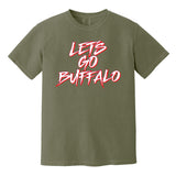 LET'S GO BUFFALO - retro ripping COMFORT COLORS T-shirt
