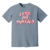 LET'S GO BUFFALO - retro ripping COMFORT COLORS T-shirt