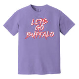 LET'S GO BUFFALO - retro ripping COMFORT COLORS T-shirt