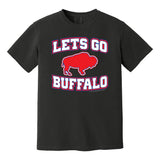 LET'S GO BUFFALO - retro sports fan throwback 2009 COMFORT COLORS  T-shirt
