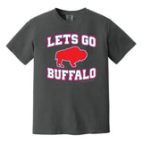 LET'S GO BUFFALO - retro sports fan throwback 2009 COMFORT COLORS  T-shirt