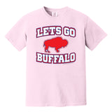 LET'S GO BUFFALO - retro sports fan throwback 2009 COMFORT COLORS  T-shirt