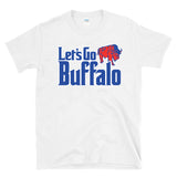LET'S GO BUFFALO -  city & sports fan WNY charging bison retro vintage throwback - T-shirt