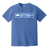 LET'S GO BUFFALO - Bflo Street Sign COMFORT COLORS - T-shirt