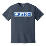 LET'S GO BUFFALO - Bflo Street Sign COMFORT COLORS - T-shirt