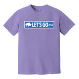 LET'S GO BUFFALO - Bflo Street Sign COMFORT COLORS - T-shirt